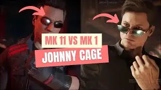 Johnny Cage - Mortal Kombat 1 vs Mortal Kombat 11 - Graphics Comparison
