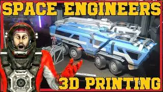 [SPACE ENGINEERS] vs. [3D-PRINTING] How it worked out - Tutorial