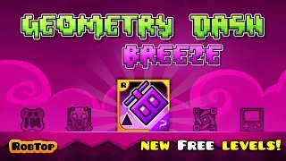 GEOMETRY DASH BREEZE [LEVEL 1-4 / ALL COINS] | FANGAME