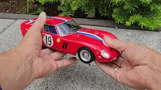 Ferrari 250 GTO LeMans 1962 [unboxing] KK scale Diecast metal model 1:18