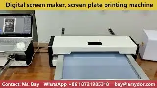 Amydor AMD550A A3 Digital Silk Screen Maker for quickly Make Silk Screen Plate for Screen Printing
