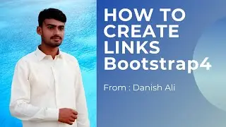 How to Create Links in Bootstrap4