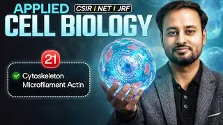 Cytoskeleton Microfilament Actin | Applied Cell Biology | CSIR NET Dec. 2024 | Emotion 4.0 | IFAS