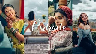 How to edit Portraits in Lightroom mobile tutorial - Free Preset 
