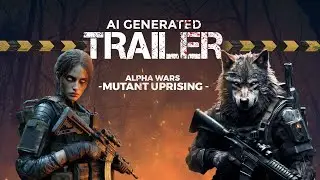 Alpha Wars: Mutant Uprising | AI-Generated Game Trailer #AIGameTrailer #aigenerated