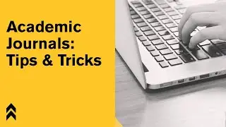 Academic Journals Publishing Tips and Tricks