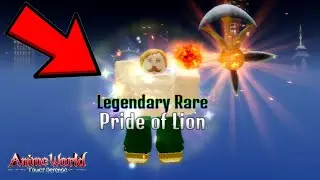 [NEW CODE]🔥NEW LEGENDARY RARE ESCANOR (PRIDE OF LION) IS OP AIR! SHOWCASE ANIME WORLD TOWER DEFENSE