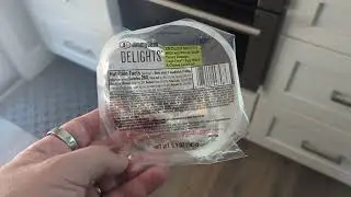 How to cook a Jimmy Dean Delights Turkey Egg White Egg Breakfast Sandwich.
