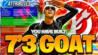 *GAMEBREAKING* "5-WAY 7'3 CENTER" BUILD NBA 2K24 NEXT GEN! BEST PAINT BEAST & BIG MAN BUILD 2K24!