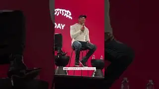 TIGER WOODS ROASTS RIGGS at Sun Day Red launch event.