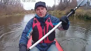 Управляемость новой байдарки Алексея Воронцова