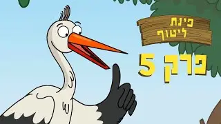 ניר וגלי פינת ליטוף - ביקור החסידה