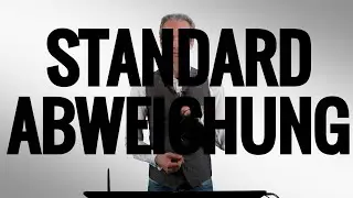 Excel Function Briefing 012 - Standardabweichung