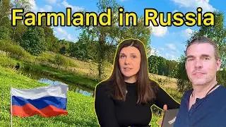 FOR SALE: Russian FARM LAND ?! AMERICAN Investigates south of Moscow!