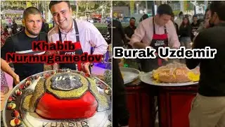 Khabib Nurmugamedov and Burak Uzdemir