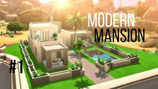 MODERN MANSION (#1) // Sims 4: Speed Build (NO CC)