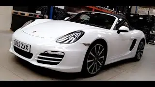 Sneak peak at my Porsche Boxster 981