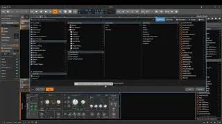 Bitwig Mini Series - Adjustable Browser