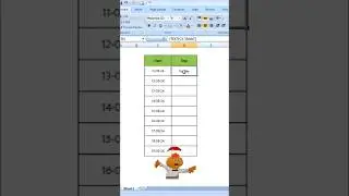 How to get DAY from Date in excel #shorts