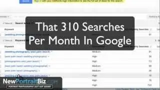 How To Get Photography Clients Fom Google PT2 - Keyword Research