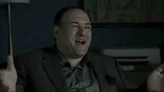 Tony Soprano Gets Carried Away