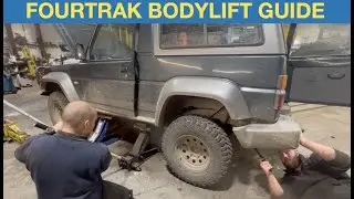 Daihatsu Fourtrak / Rocky Body lift guide