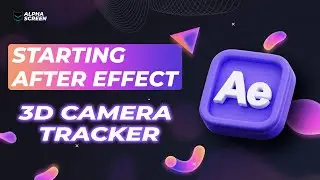 After effect Tutorial 3D Camera Trackerآموزش افترافکت ترک سه بعدی دوربین
