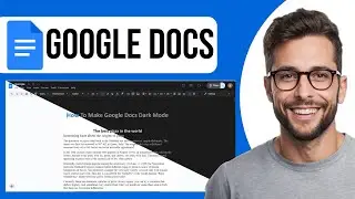 How To Make Google Docs Dark Mode