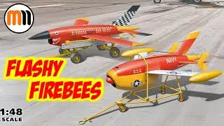 Flashy Firebees - ICM 1/48 US Aerial Target Drones Unboxing Review