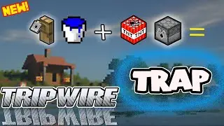 New* (EPIC) Trap in Minecraft- Unnoticeable House Trap With TNT!!