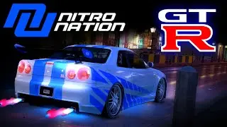 Brian's Skyline R34 GT-R / Tuning, Times and Parts / Nitro Nation 