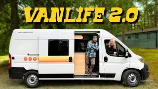 Full Van Tour: Our Cozy Home on Wheels in Scotland!