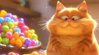 Sad Cat Story😿 Cat and Candy Chupa Chups 🍭🍡 Cute Cats 😿 #cat #cutecat #aicat