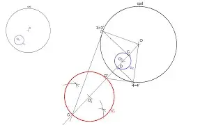 Inversion of a Circle Inside the reference circle and not passing through its Center