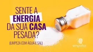 Como limpar e proteger a energia do ambiente - Bacia com água e sal