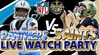 Saints vs Panthers Week 9 LIVE Watch Party! ⚜️ Real-Time Commentary & Reactions