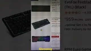 Gaming Keyboard Giveaway |  Best Giveaway | 2022. | #shorts  #keyboard #gamingkeyboard
