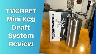 TMCRAFT Beer Mini Keg Growler Review - Brew Dudes