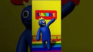 😀 Танец Синего Радужного Друга #shorts