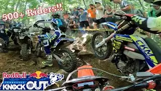 TOUGHEST DIRT BIKE RACE OF HIS LIFE! Red Bull TKO Hard Enduro Saturday Racing!
