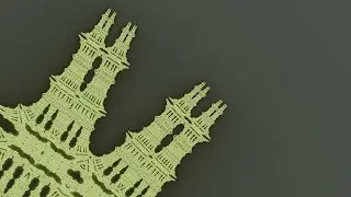 The Towers - Burning Ship Fractal Zoom
