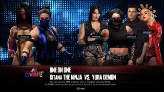 AEW Dynamite: Kitana The Ninja vs Yura Demon