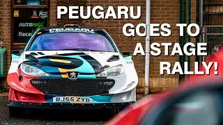 RALLY PROTOTYPE HAS PART ROBBED FOR ANOTHER CAR! #rally