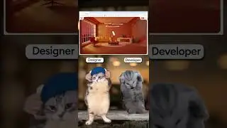 Developer Designer funny meme #shorts #memes