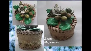 Мастер класс желуди из фоамирана Master class acorns from foamiran