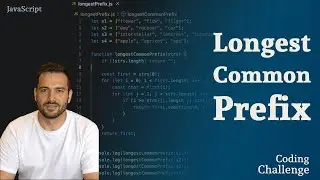 Longest Common Prefix JavaScript Coding Challenge Interview Solution