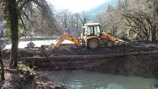 Аибга Скит. Делаем пруд для Форели
