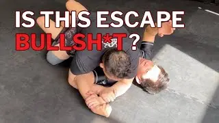 Is this Americana Escape Legit?  Brazilian Jiujitsu Whitebelt Survival Hacks