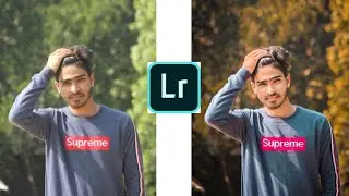 Lightroom Amazing Orange  photo editing  new  Lr mobile editing 2020