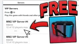 ROBLOX MURDER MYSTERY 2 FREE VIP SERVERS! 2020